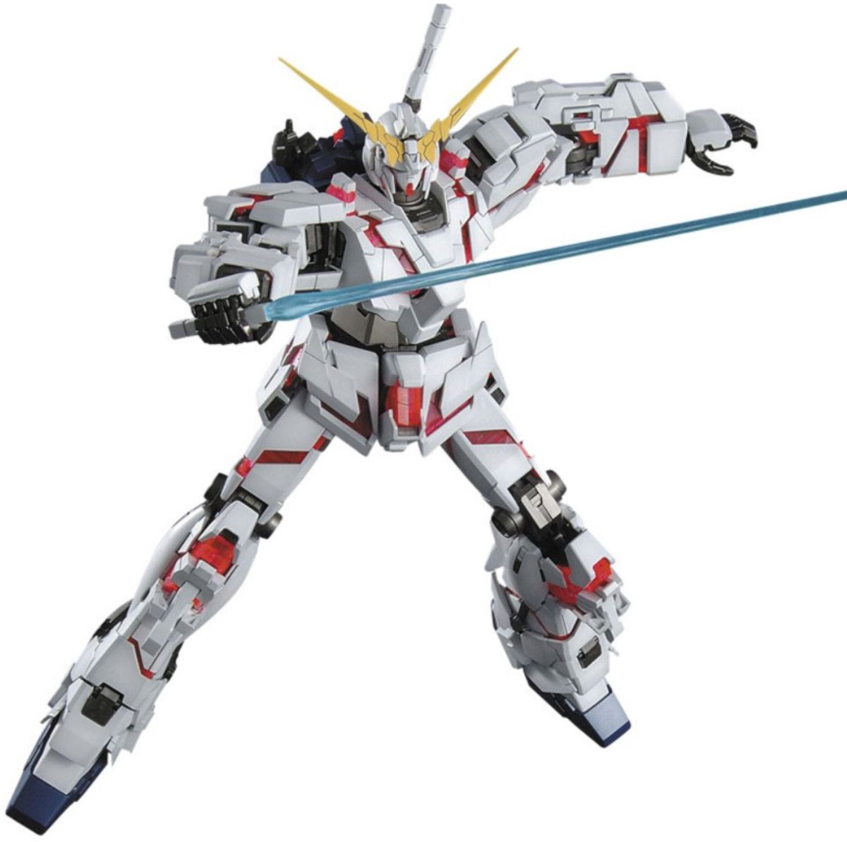Gundam MG 1/100 RX-0 Unicorn Full Psycho Frame Prototype | Mecha Samurai | Robot technic modelbouw | Transformers speelgoed Classic Creator STEM bouwpakket | Expert technisch bouwpakket voor volwassenen (niet compatibel met Revell / lego ) — afbeelding 3