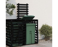 VIN® Kliko Ombouw – Containerberging – Enkele Containerkast – Containerombouw - Container Ombouw – Zwart