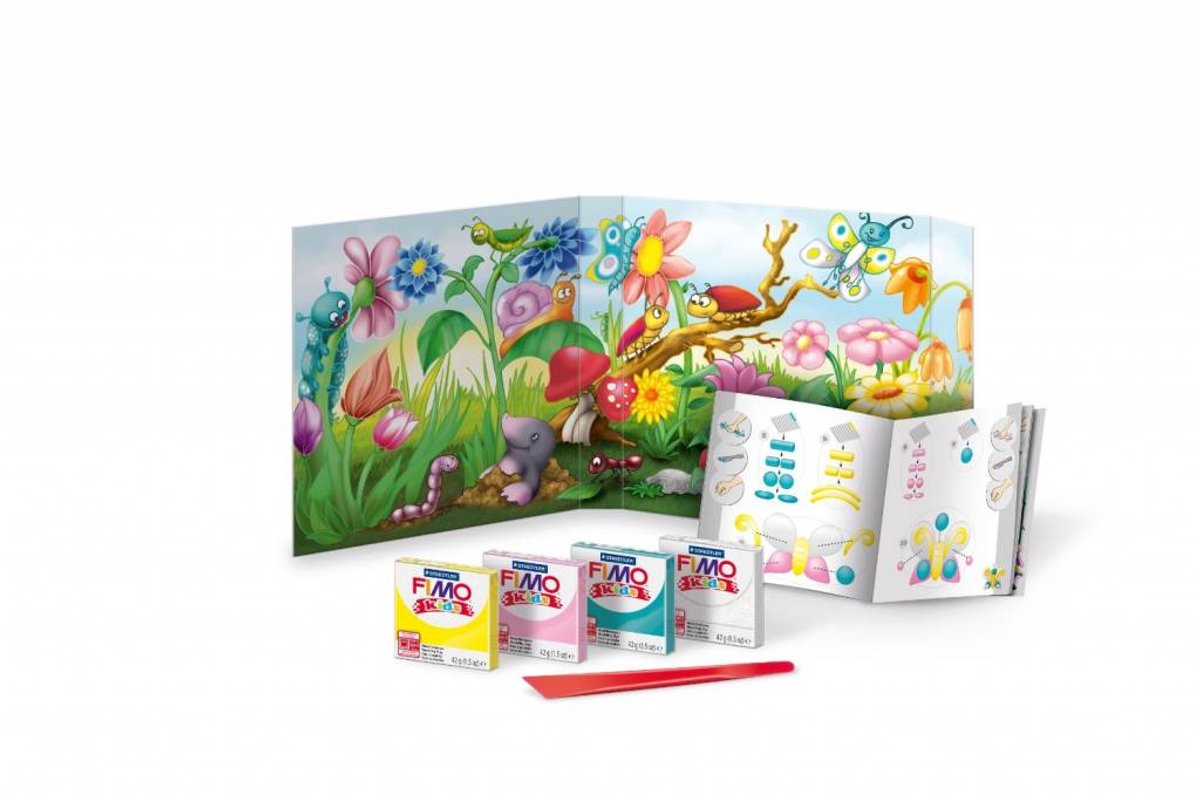 FIMO kids 8034 - ovenhardende boetseerklei - Form&Play set "Vlinder" — afbeelding 7