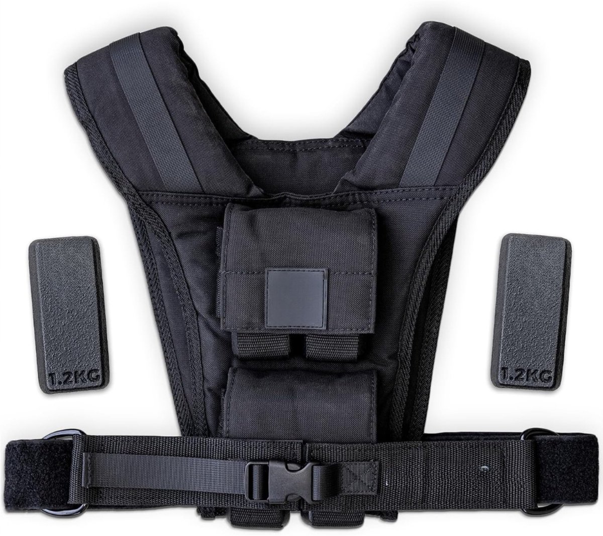REN® Gewichtsvest - Gewichtsvesten - Zwart - 39cm x 29cm x 14cm