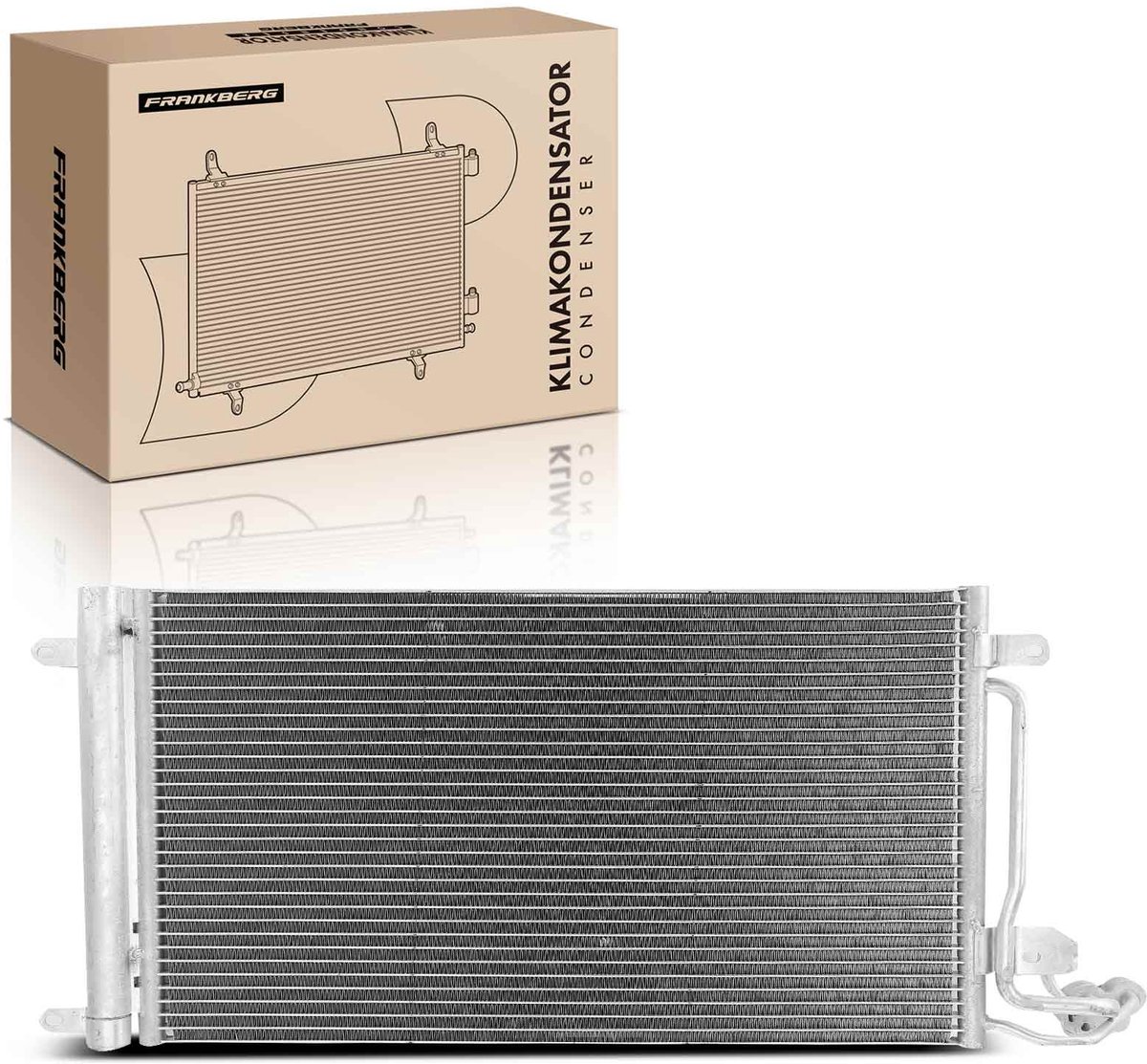 Frankberg 1x Condensator Airco voor Audi