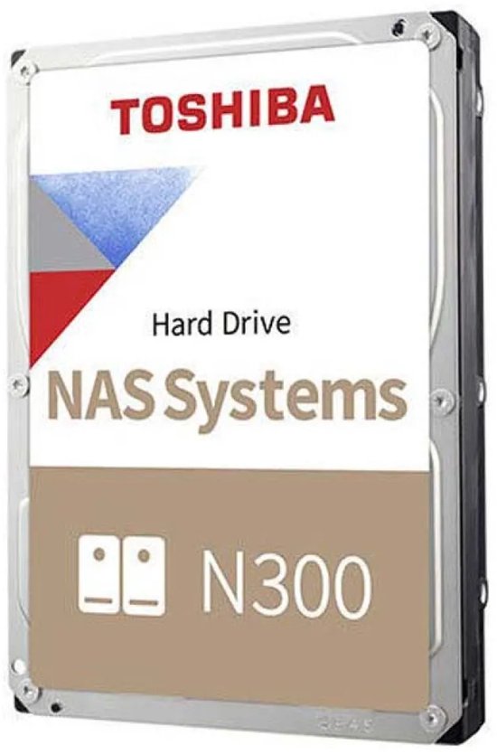 Toshiba N300 interne harde schijf 8 TB 7200 RPM 512 MB 3.5" SATA III — afbeelding 2