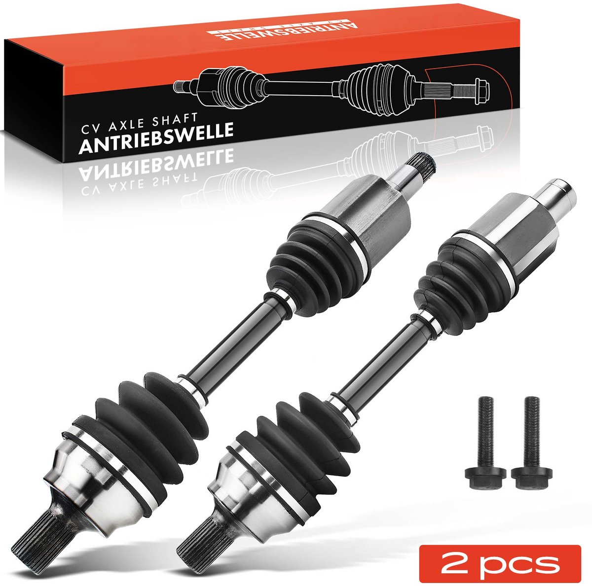 Frankberg 2x Aandrijfas Vooras voor Mercedes-Benz W204 S204 C207