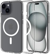Coque Cazy pour iPhone 15 - Compatible MagSafe - Coque arrière de qualité militaire - Transparente