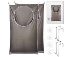 Store_7 - Opknoping Wasserij Bag - Opvouwbare waszak - Ruimtebesparend - 2 stuks - Geschikt voor vuile was - 50 liter