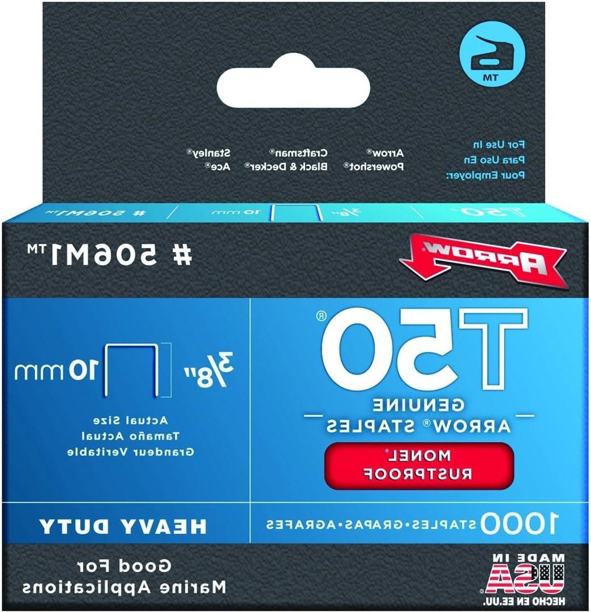 Bevestigingsmiddel nietjes - Metaal nietjes - Vastzetten materialen - Monel metaal - 50 stuks - Zilver