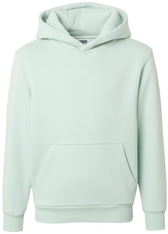 Urban Classics - Sweat à capuche/pull moelleux pour enfants - Kids 158/164 - Vert menthe