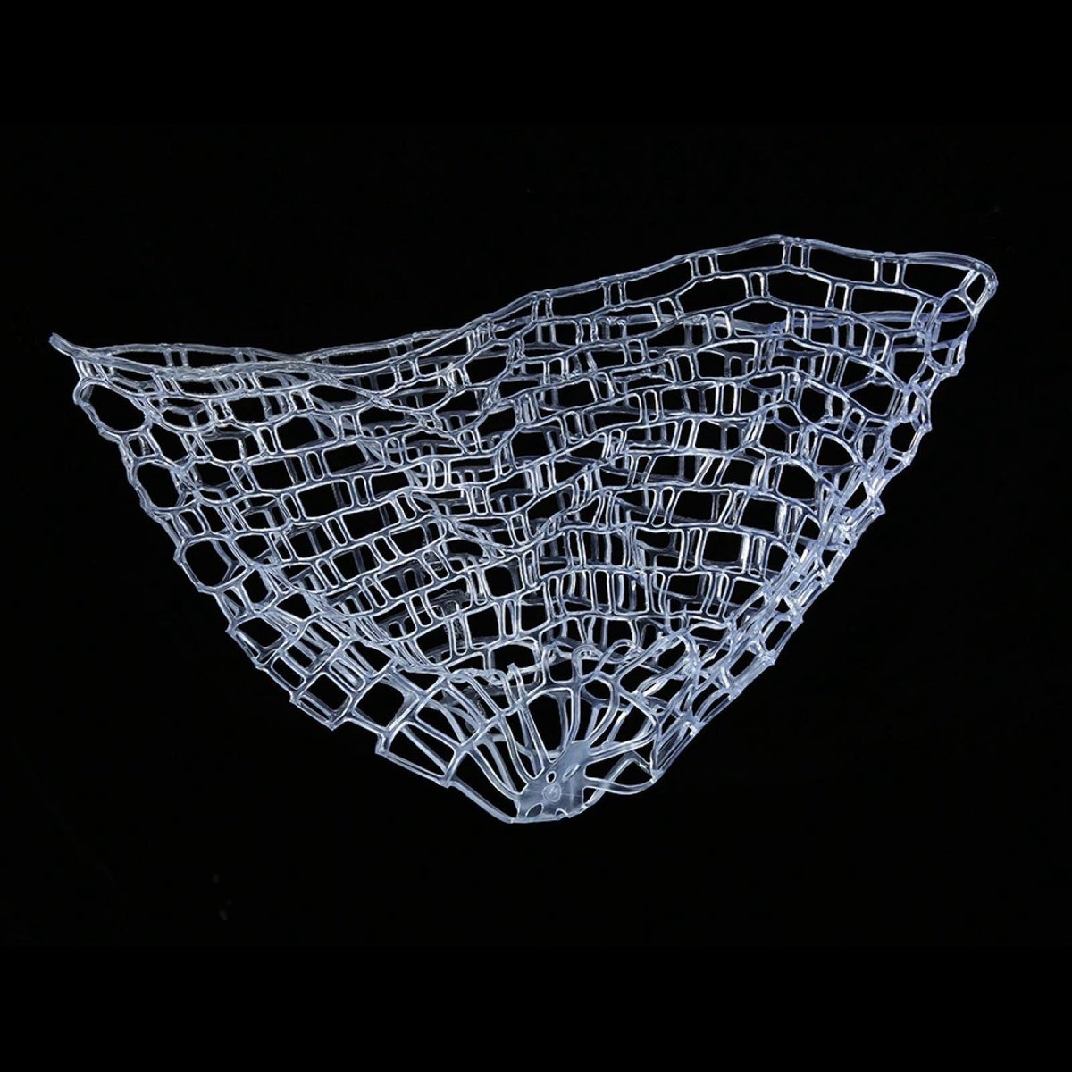 aladdien - Schepnet Rubber Vliegvissen - Snag Proof Visnet - 120CM - Duidelijk Mesh Bag - Vervanging voor Vliegvissen - Geschikt voor alle vissers
