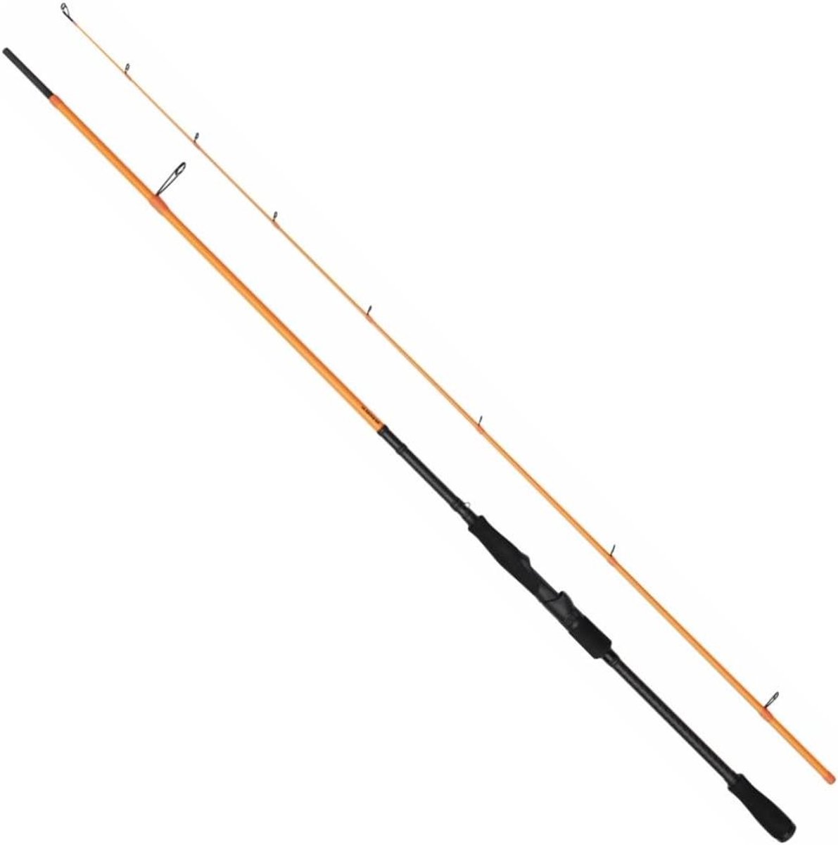 Lichte Spinhengel - Roofvishengel Allround - Vissen met Kunstaas - Snelle Actie Blank - 221cm 5-18g - Oranje