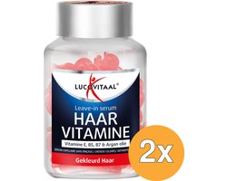 Lucovitaal Haarvitamine Leave-in Serum Gekleurd Haar Capsules