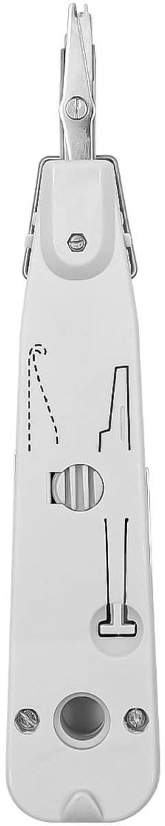 Dailygoody - Ethernet-aansluiting - Krone-type tool - Draadstriptang voor netwerk - Compact formaat - Geschikt voor Cat5 Cat6 Cat7 - Voor telecom