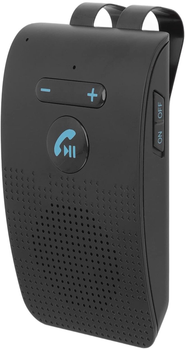 aladdien - Handsfree Bluetooth Carkit - Draadloze Autoluidspreker - Navigatie-assistent - Compact Formaat - Auto Bluetooth-ontvanger - Geschikt voor..