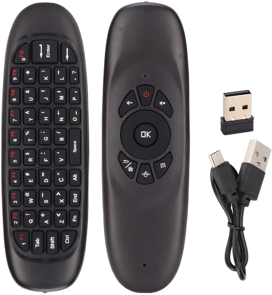 Vt products - Air Mouse Remote - Draadloze Fly Mouse - Multifunctioneel - 2.4G - Geschikt voor Android TV Box en Smart TV - 10 meter bereik
