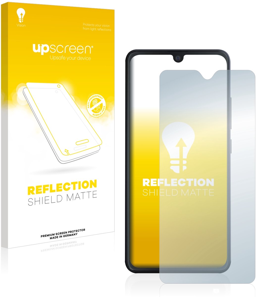 upscreen - Screenprotector voor Cubot Note 7 - Folie Beschermfolie anti glare matte