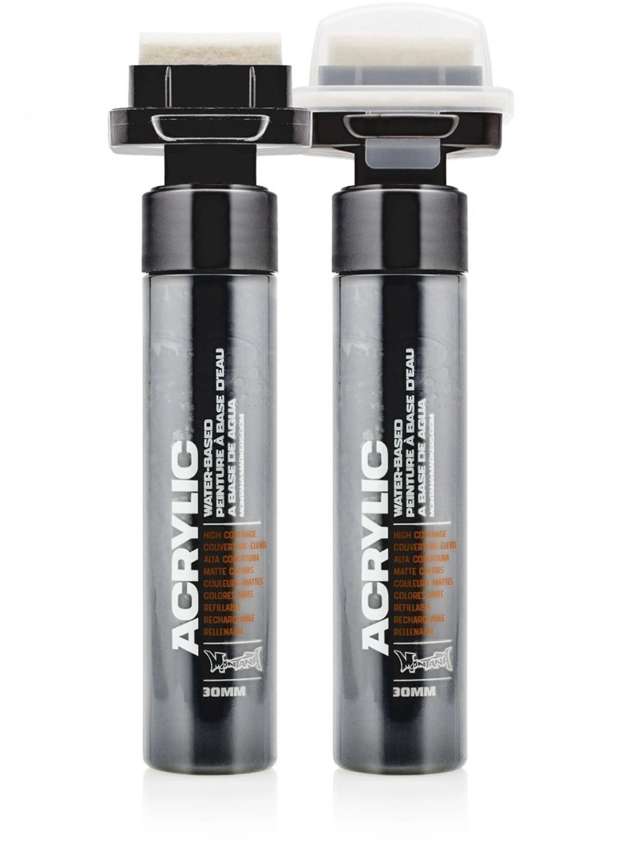 Montana ACRYLIC Marker 30mm Shock Black
