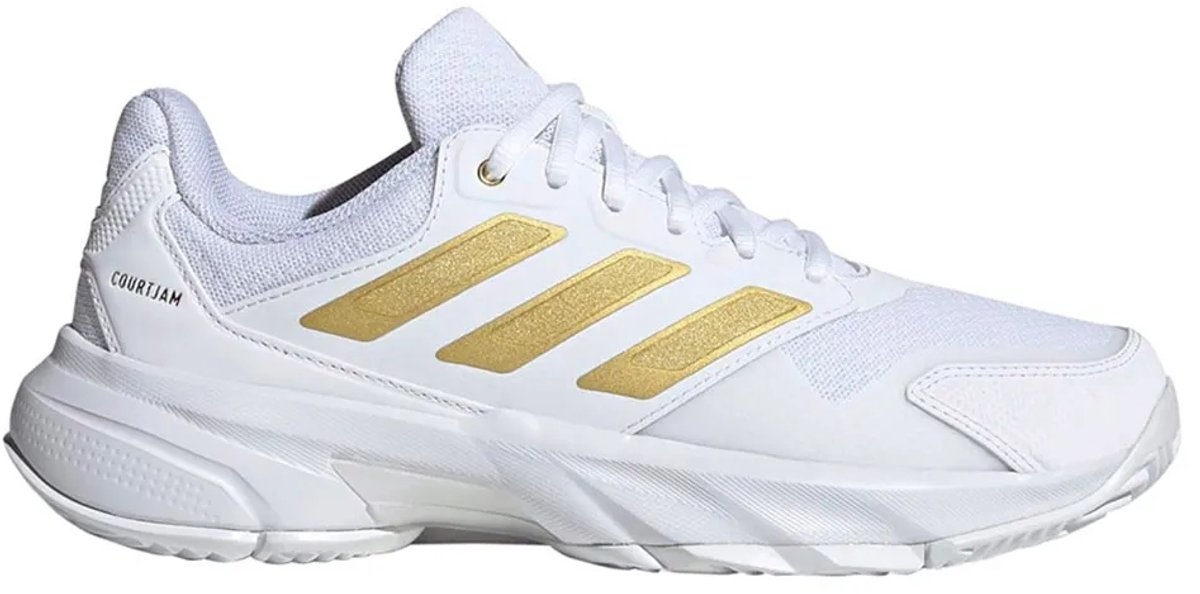 Adidas Courtjam Control 3 Allcourt Schoenen 2/3 Vrouw Goud
