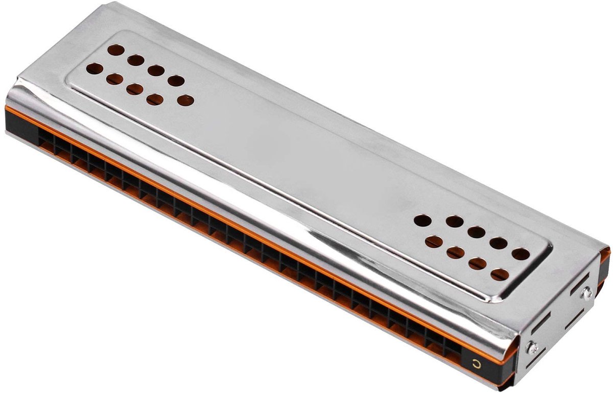 SPHProducts - Mondharmonica - 24-gaats mondharmonica - Dubbelzijdige Tremolo - Geschikt voor beginners en gevorderden - C en G toonsoorten - Voor kind
