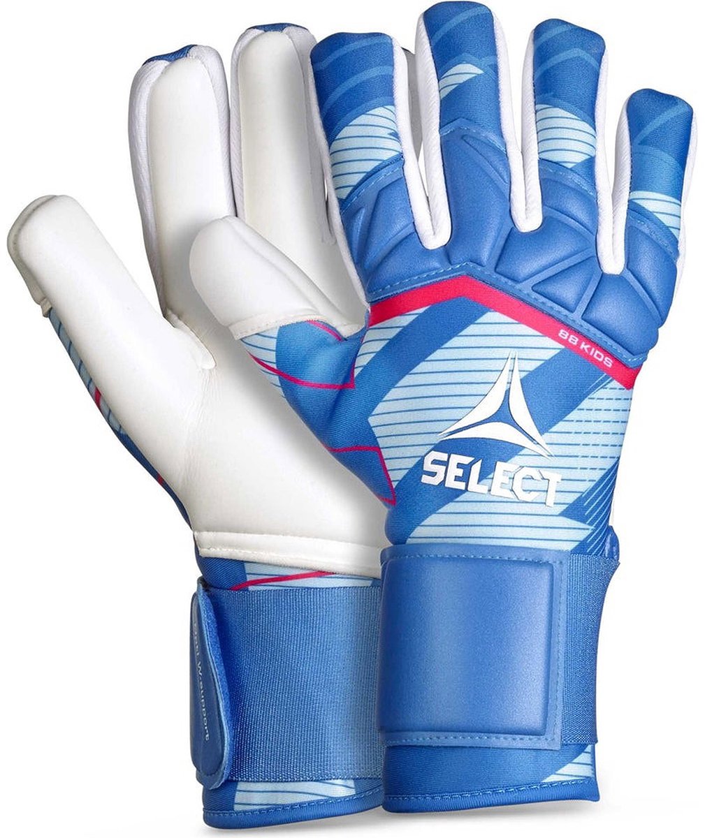 Select 88 V25 Keepershandschoenen Kinderen - Blauw / Wit | Maat: 6
