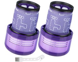 Geschikt voor Dyson V12 Detect Slim Absolute extra wasbaar HEPA-filter reserveonderdeel, geschikt voor V12-filters, geschikt als reserveonderdeel voor geschikt voor Dyson-stofzuigers