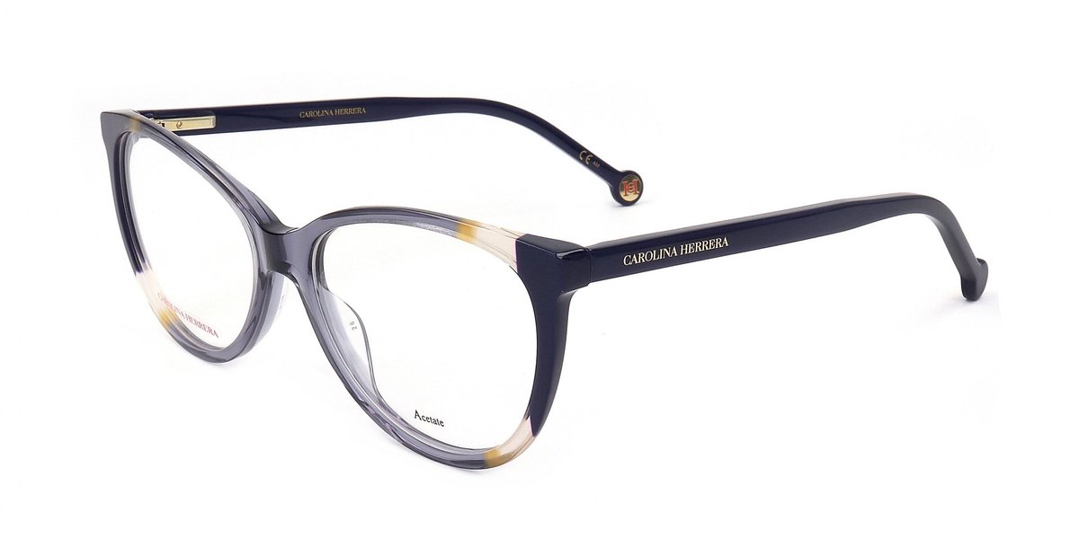 Carolina Herrera CH 0064 Blue orange 55/16/145 WOMAN Brilmonturen