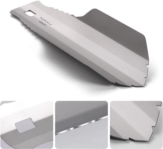 Lichte Titanium Tuinschep voor Buitenactiviteiten, Kamperen, Hiking en Backpacking — afbeelding 2