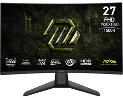 MSI MAG 274CF X24 - Full HD Curved Gaming Monitor - 240Hz - 27 inch