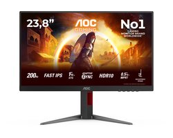 AOC G4 24G4HA - Full HD IPS Gaming Monitor - 200Hz - Ergonomisch - Speakers - 24 inch