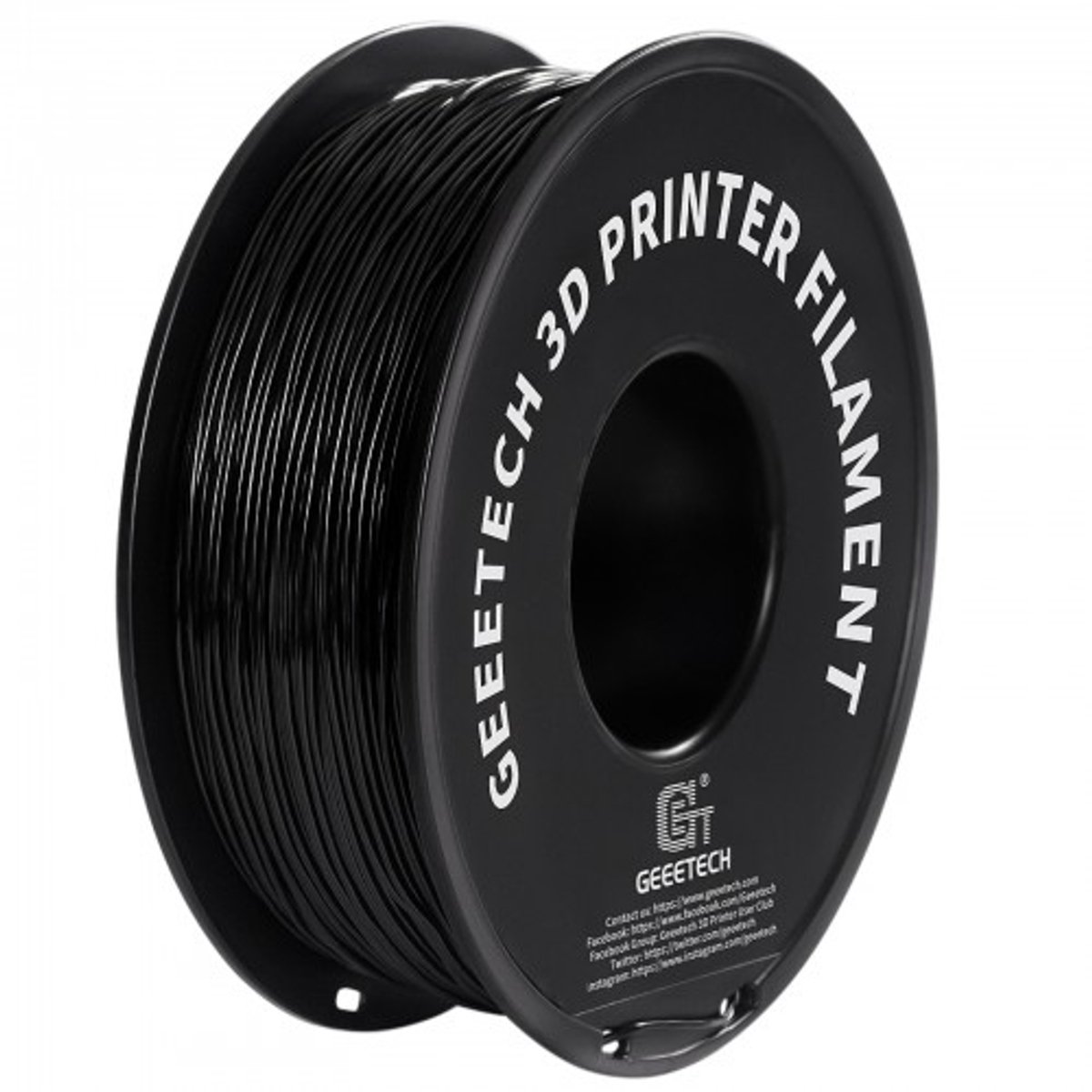 Geeetech TPU Filament 1.75mm Zwart – Flexibel 3D Printer Filament – Hoge Elasticiteit – 1KG