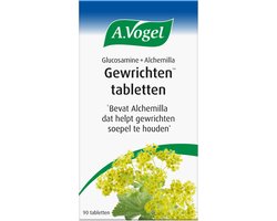 A.Vogel Glucosamine + Alchemilla tabletten - Bevat Alchemilla dat helpt gewrichten soepel te houden - 90 st