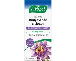 A.Vogel Passiflora stemmingswisselingen tabletten - Bij stressmomenten en stemmingswisselingen - 30 st