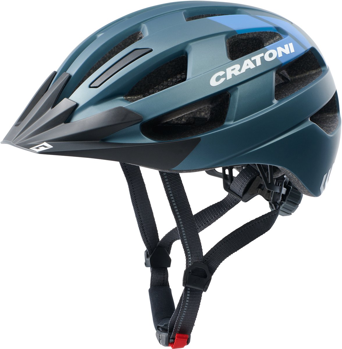 Cratoni Helm Velo-X Petrol Matt S-M