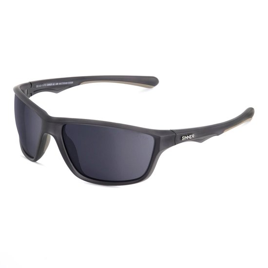 SINNER Eyak - Zonnebril - Polariserende SINTEC® lenzen - Mat Zwart - Unisex - One size