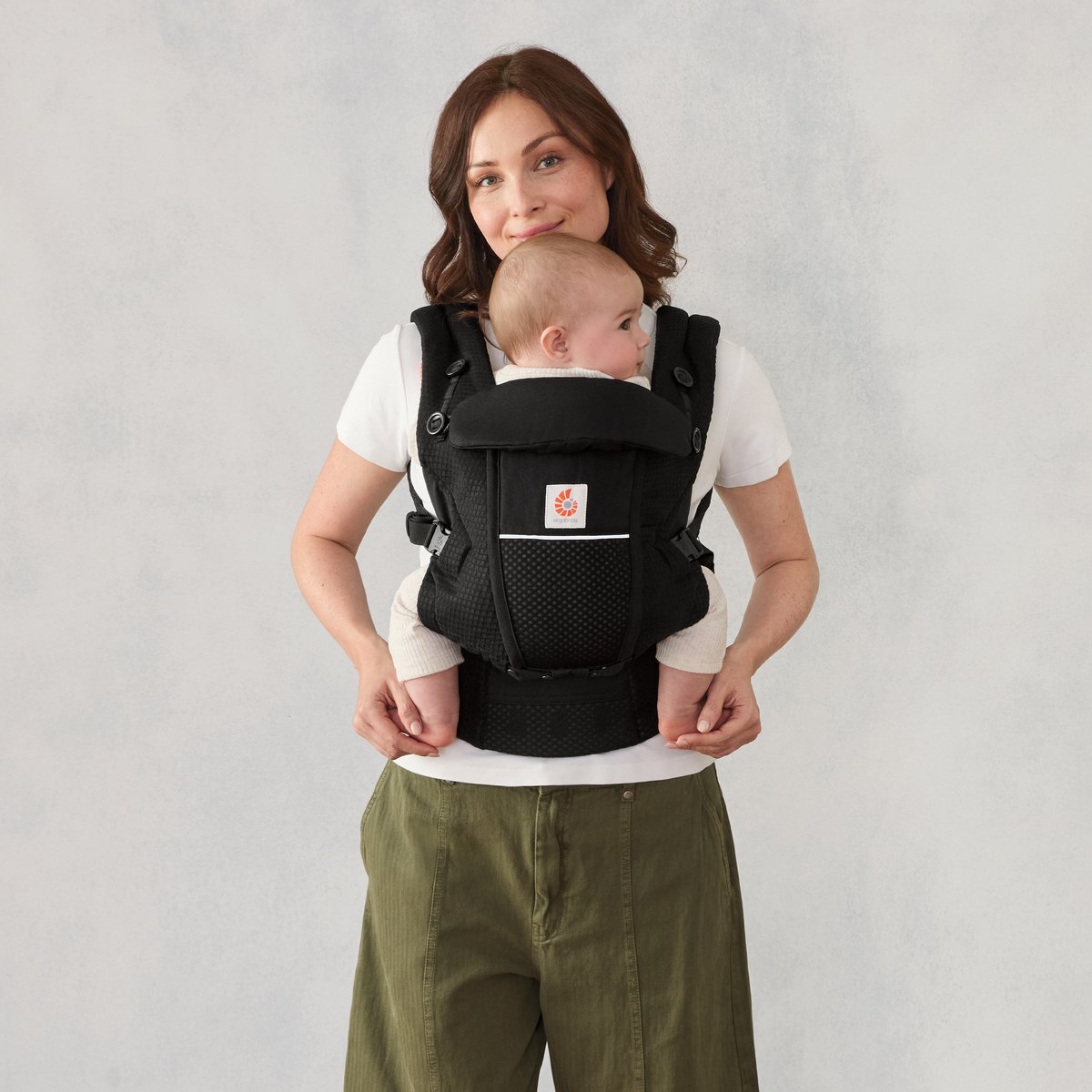 Ergobaby Draagzak Adapt - Soft Flex Mesh - Onyx Black – foto 7