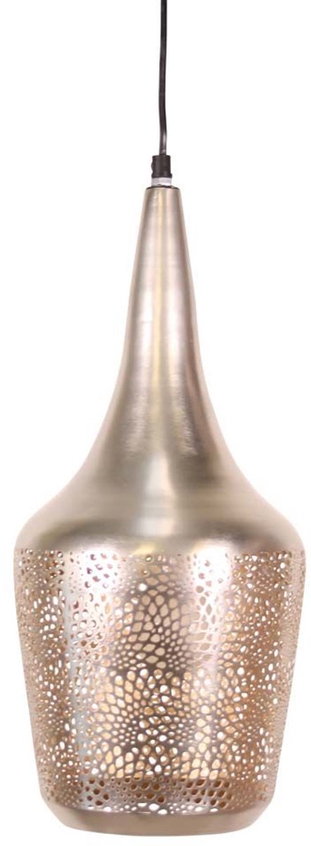 Safaary - Hanglamp Zema Zilver Ø 20 x 42cm