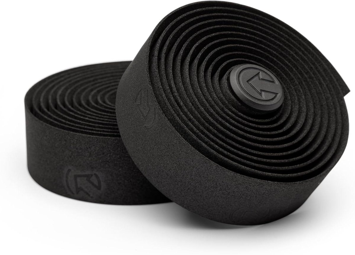 Sport Stuurband - Fietsband - Verbeterde Grip - Vochtafvoerend - 3 mm dik - Zwart