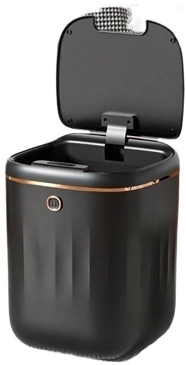 Prullenbak - Afvalbak Sensor - Hygiënisch Werken - Automatische Sensor - 20 Liter - Zwart