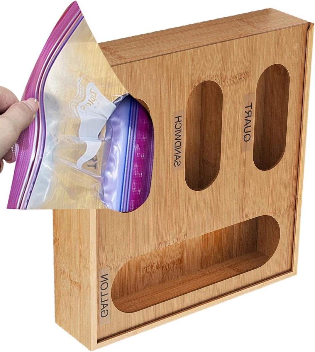 Opbergzak Organizer - Lade Indeler - Keuken Ordenen - Vier Compartimenten - 32 cm Breed - Uniek