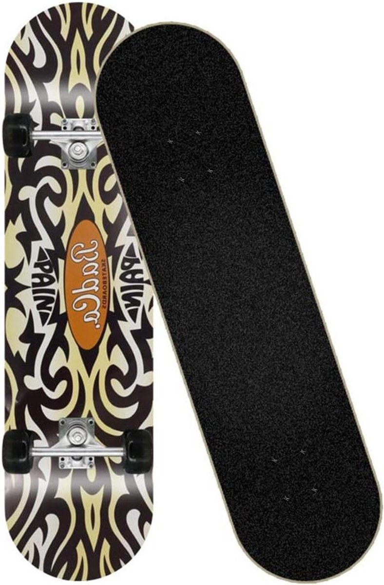 Compleet Skateboard Cruiser Board Stunts Uitvoeren Dubbele Kick Dek 31 x 8 Inch Grafisch