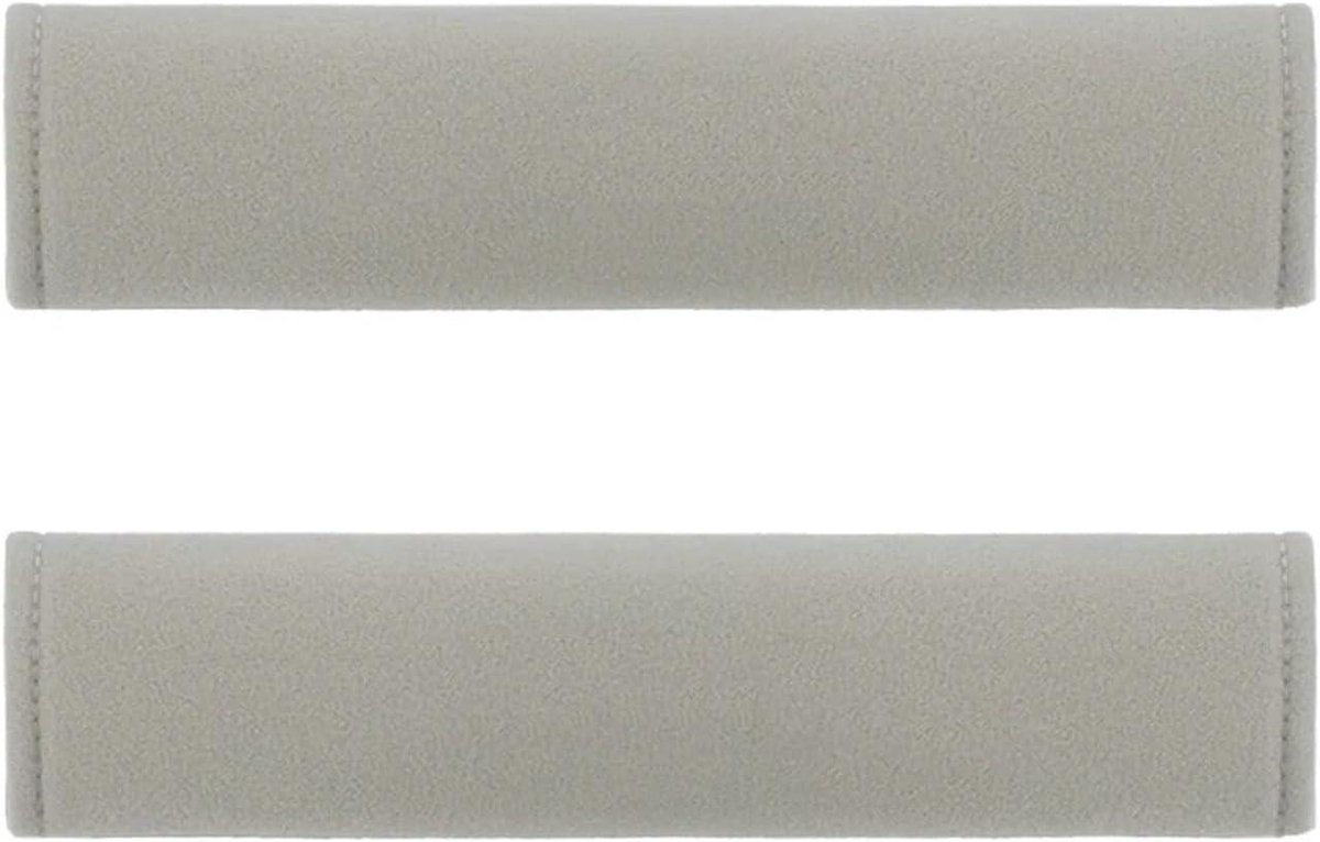 Gordelkussens 2 Stuks - Autogordelhoezen - Comfortabel Rijden - Verlicht Schouderdruk - 10.24 Inch Lengte - Grijs