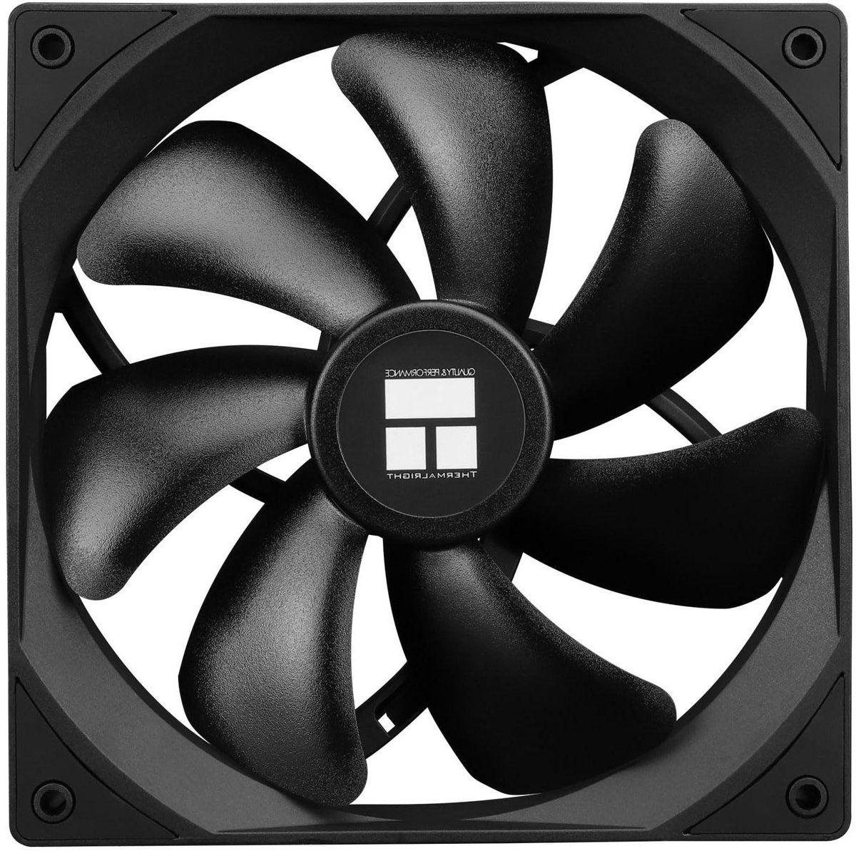 PC Ventilator - Stille Koeler - Computer Koeling - Groot Luchtvolume - 140mm - Zwart