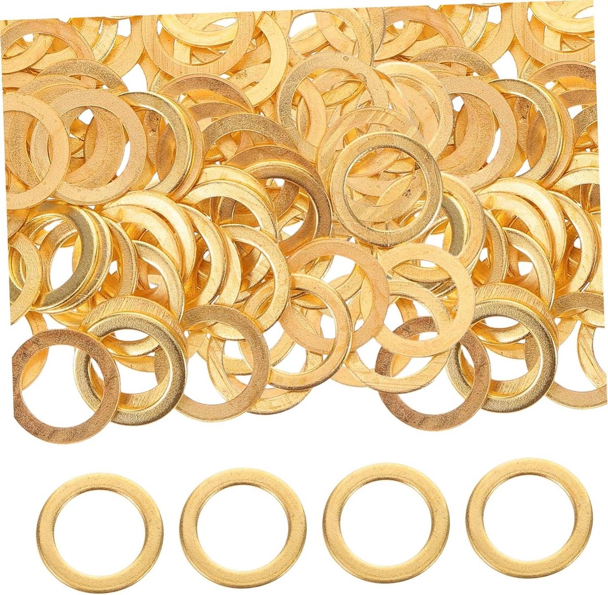 Skateboard Ring Set Platte Pakkingen Skateboard Onderhoud Verbeterde Stabiliteit 100 Stuks