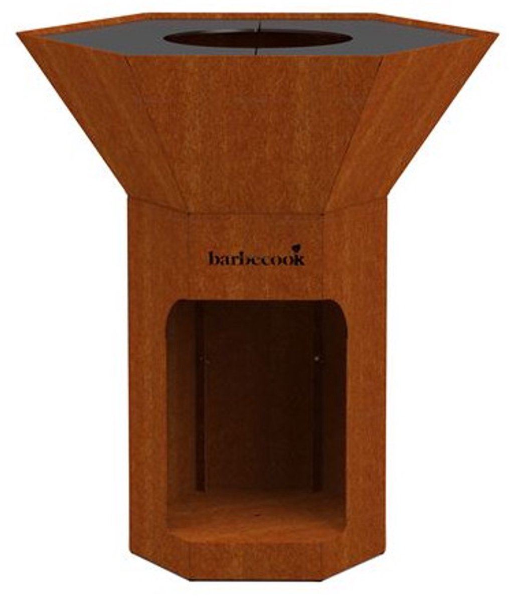 Barbecook Nestor Original - Charcoal barbecue - Corten steel