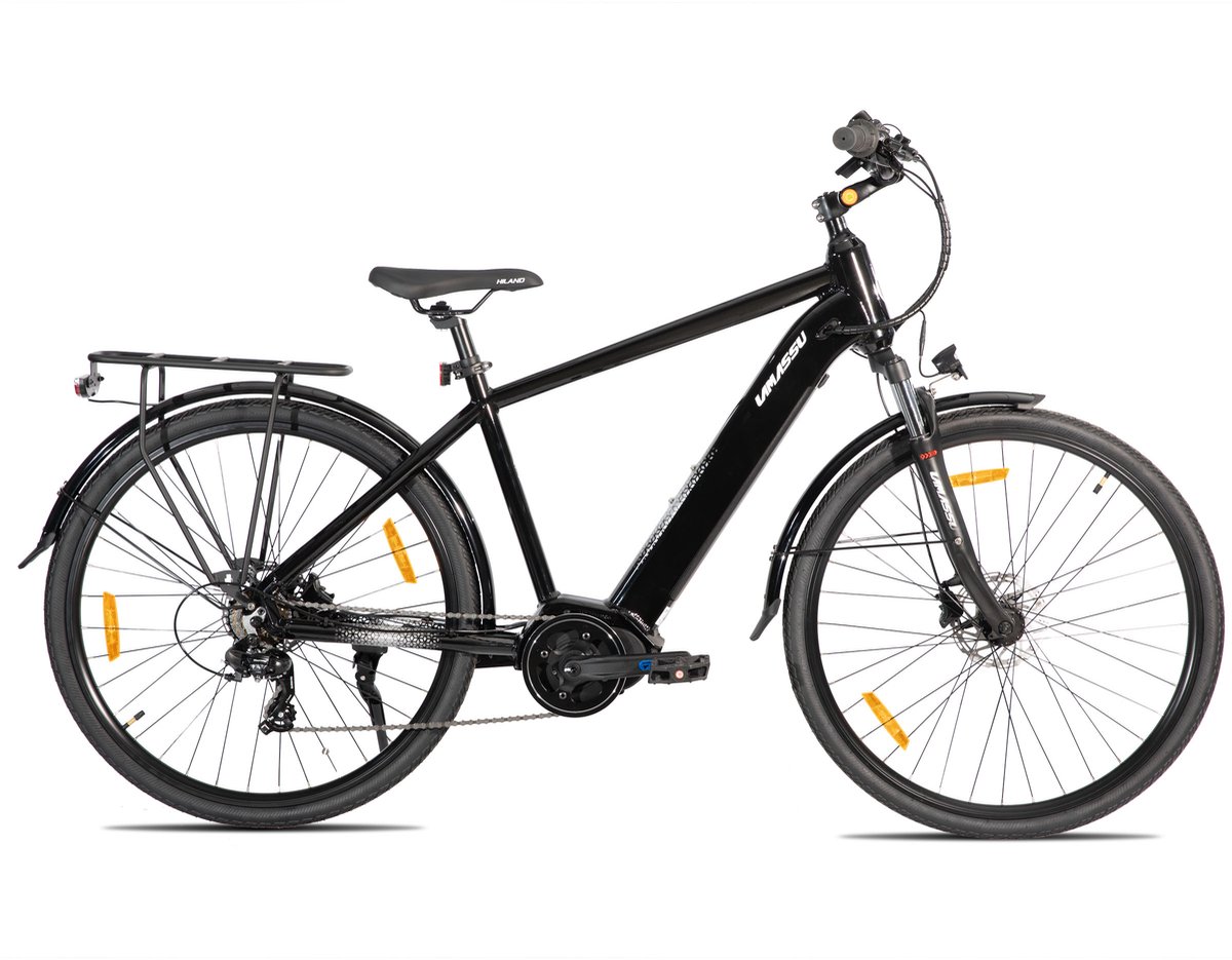 HILAND Allanton Elektrische Mountainbike 27,5 inch – E-MTB Unisex met Hydraulische Schijfremmen – 250W Motor – 36V 10.4Ah Accu – 7 Versnellingen