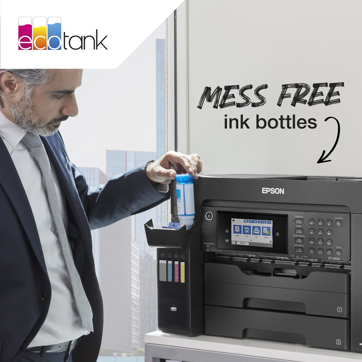 Epson C13T06B640 originele inktcartridge 4 stuks - zwart, cyaan, magenta, geel