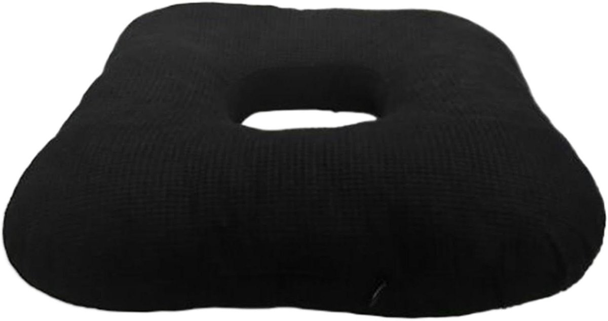 Donut Zitkussen - Donut Kussen Stoel - Comfortabel Zitten - Honingraat Demping - 40x40x7 c