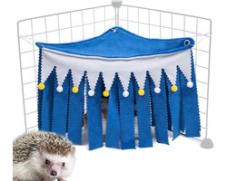 Maciun Corner Hideaway cavia - kleine schuiltent voor huisdieren - wasbaar kiekeboe-speelgoed, kooiaccessoires voor chinchilla's, fretten, egels, gerbils