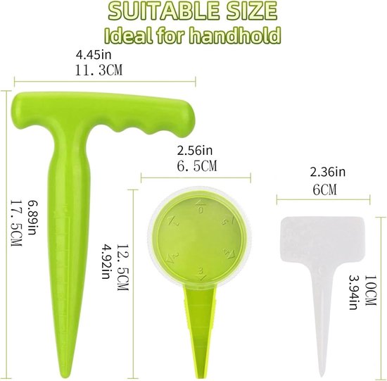 Tuinbodembeluchter - Zaaiset - Groen van Merkloos	 — afbeelding 3