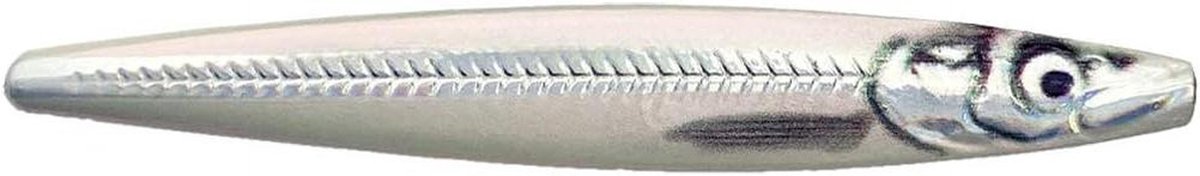 Doorloop Lokaas - Inline Spoon - Zeevissen Vissen - Draait Weg Bij Stop - 10.6cm 20g - White Pearl