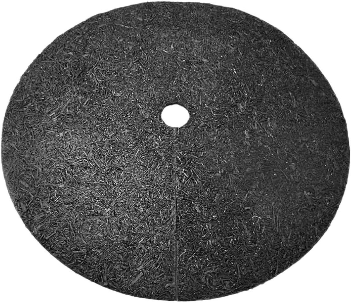 Boombescherming Mat - Plantenmat Grondschild - Onkruid Voorkomen - Niet-geweven Stof - 72 cm Diameter - Bruin