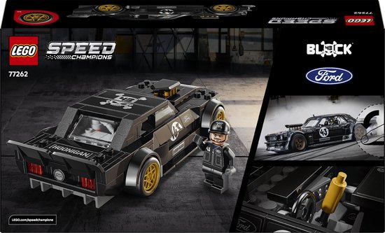 LEGO Speed Champions Ken Blocks '65 Ford Mustang Hoonicorn V1 Auto Bouwpakket voor Kinderen 77262